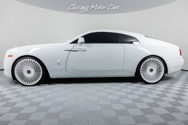Used 2018 Rolls-Royce Wraith Starlight Headliner FORGIATOS RED INTERIOR LOADED! for sale Sold at Chicago Motor Cars in West Chicago IL 60185 2