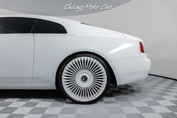 Used 2018 Rolls-Royce Wraith Starlight Headliner FORGIATOS RED INTERIOR LOADED! for sale Sold at Chicago Motor Cars in West Chicago IL 60185 4