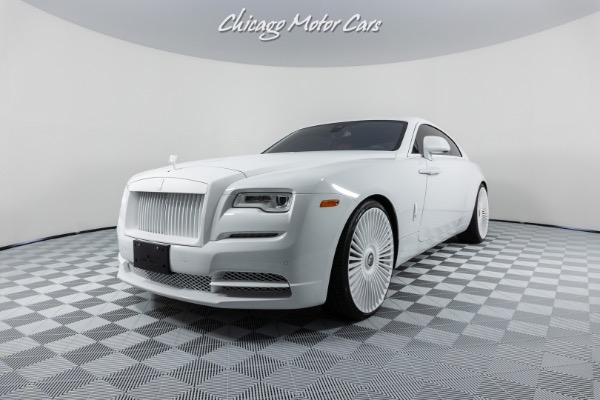 Used 2018 Rolls-Royce Wraith Starlight Headliner FORGIATOS RED INTERIOR LOADED! for sale Sold at Chicago Motor Cars in West Chicago IL 60185 5