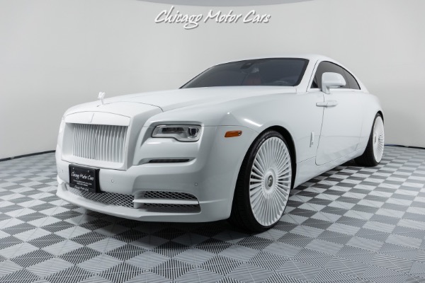 Used 2018 Rolls-Royce Wraith Starlight Headliner FORGIATOS RED INTERIOR LOADED! for sale Sold at Chicago Motor Cars in West Chicago IL 60185 6