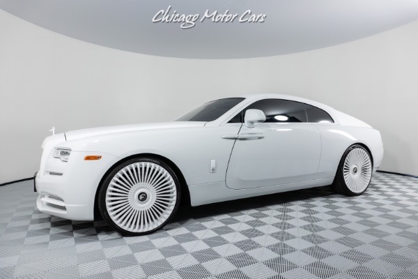Used 2018 Rolls-Royce Wraith Starlight Headliner FORGIATOS RED INTERIOR LOADED! for sale Sold at Chicago Motor Cars in West Chicago IL 60185 1