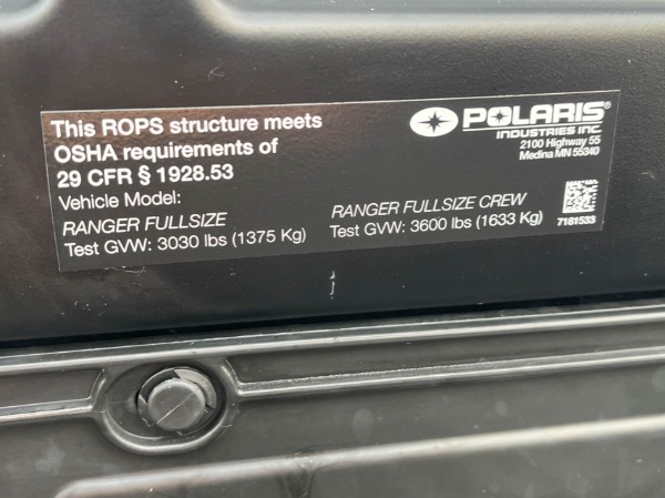 Used-2016-Polaris-Ranger-XP-900-EPS