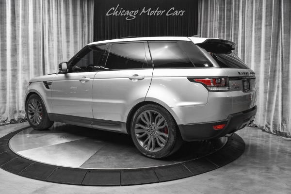 Used 2017 Land Rover Range Rover Sport Supercharged SUV Vision Pkg! Climate Comfort Pkg! Drive Pkg! LOADED for sale Sold at Chicago Motor Cars in West Chicago IL 60185 3