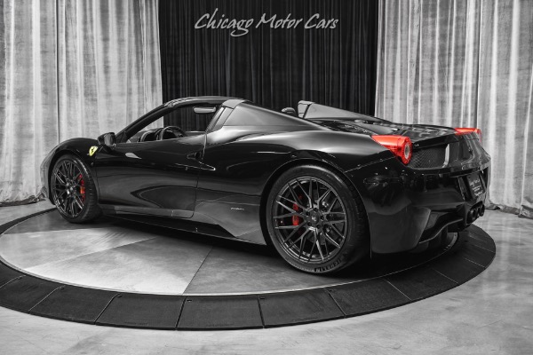 Used 2015 Ferrari 458 Spider Convertible LOW Miles! Carbon Fiber! Front Lift! Sport Exhaust! LOADED for sale Sold at Chicago Motor Cars in West Chicago IL 60185 3