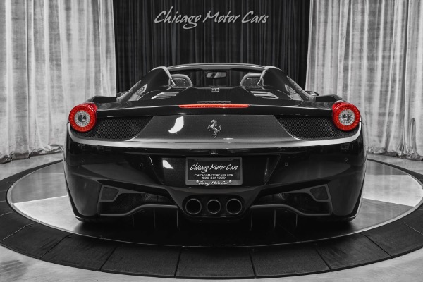Used 2015 Ferrari 458 Spider Convertible LOW Miles! Carbon Fiber! Front Lift! Sport Exhaust! LOADED for sale Sold at Chicago Motor Cars in West Chicago IL 60185 4