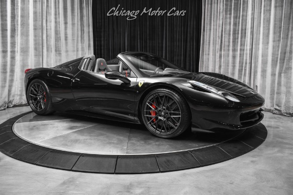 Used 2015 Ferrari 458 Spider Convertible LOW Miles! Carbon Fiber! Front Lift! Sport Exhaust! LOADED for sale Sold at Chicago Motor Cars in West Chicago IL 60185 6