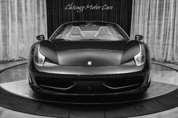 Used-2015-Ferrari-458-Spider-Convertible-LOW-Miles-Carbon-Fiber-Front-Lift-Sport-Exhaust-LOADED