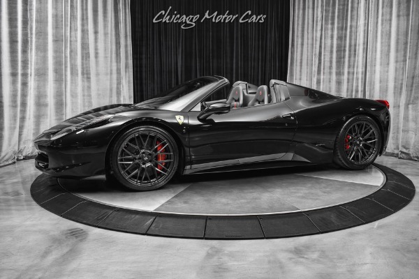 Used 2015 Ferrari 458 Spider Convertible LOW Miles! Carbon Fiber! Front Lift! Sport Exhaust! LOADED for sale Sold at Chicago Motor Cars in West Chicago IL 60185 1