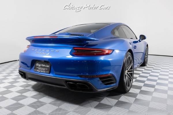 Used-2017-Porsche-911-Turbo-S-Coupe-CCBs-LOADED-Sapphire-Blue-Serviced-PERFECT