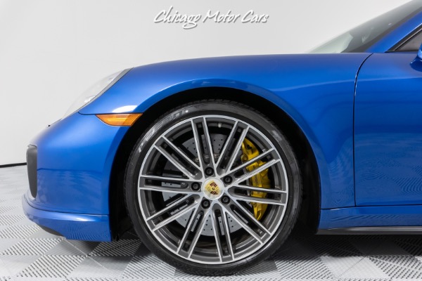 Used 2017 Porsche 911 Turbo S Coupe CCBs LOADED Sapphire Blue! Serviced PERFECT!!! for sale Sold at Chicago Motor Cars in West Chicago IL 60185 3