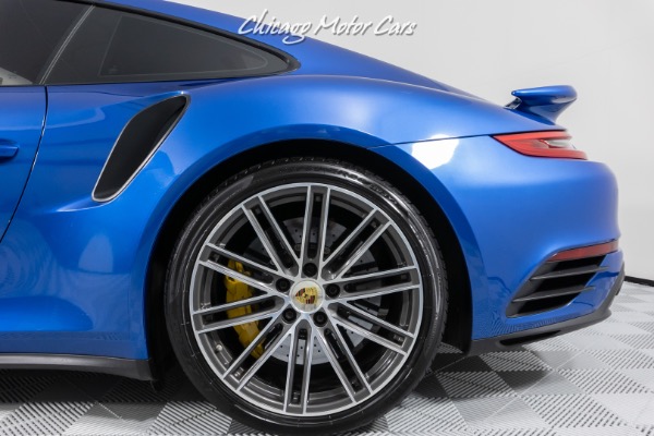 Used 2017 Porsche 911 Turbo S Coupe CCBs LOADED Sapphire Blue! Serviced PERFECT!!! for sale Sold at Chicago Motor Cars in West Chicago IL 60185 4