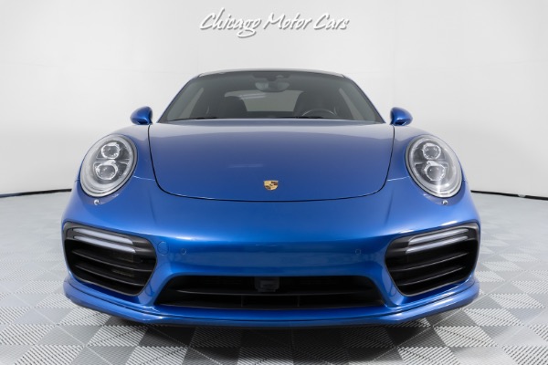 Used 2017 Porsche 911 Turbo S Coupe CCBs LOADED Sapphire Blue! Serviced PERFECT!!! for sale Sold at Chicago Motor Cars in West Chicago IL 60185 6