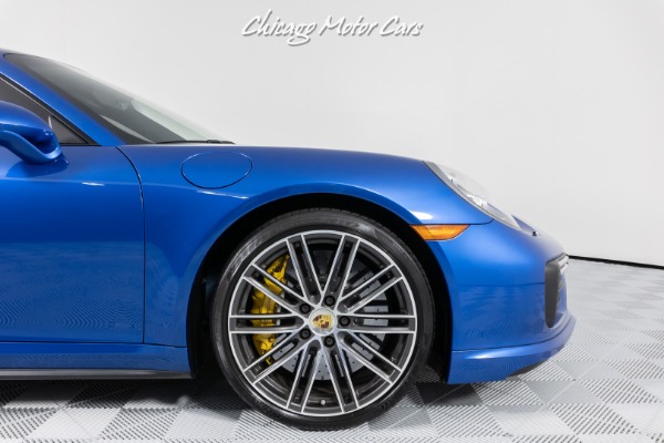Used-2017-Porsche-911-Turbo-S-Coupe-CCBs-LOADED-Sapphire-Blue-Serviced-PERFECT