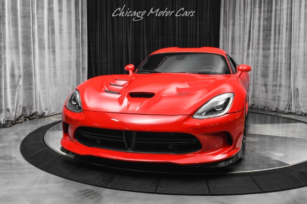 Used 2013 Dodge Viper SRT! Harmon Kardon! Corsa Exhaust! Carbon TA Aero! Track Pkg! LOADED for sale Sold at Chicago Motor Cars in West Chicago IL 60185 2