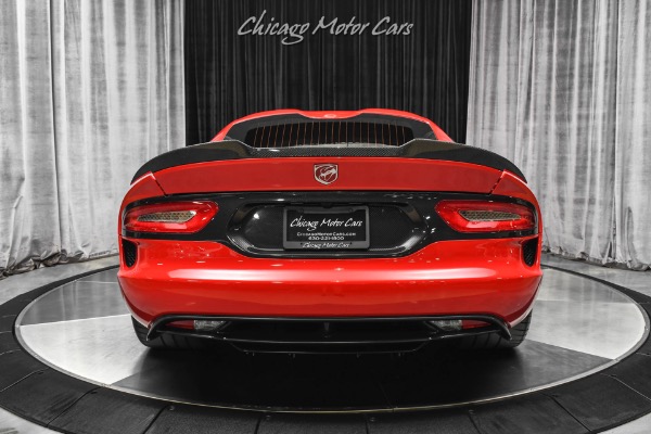 Used 2013 Dodge Viper SRT! Harmon Kardon! Corsa Exhaust! Carbon TA Aero! Track Pkg! LOADED for sale Sold at Chicago Motor Cars in West Chicago IL 60185 4