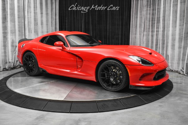 Used 2013 Dodge Viper SRT! Harmon Kardon! Corsa Exhaust! Carbon TA Aero! Track Pkg! LOADED for sale Sold at Chicago Motor Cars in West Chicago IL 60185 6