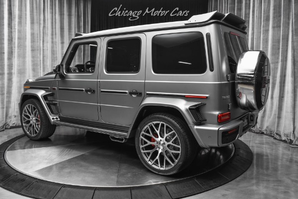 Used 2021 Mercedes-Benz G63 AMG 4Matic SUV ONLY 40 Miles! BRABUS Widebody! Exclusive Interior! LOADED! for sale Sold at Chicago Motor Cars in West Chicago IL 60185 3