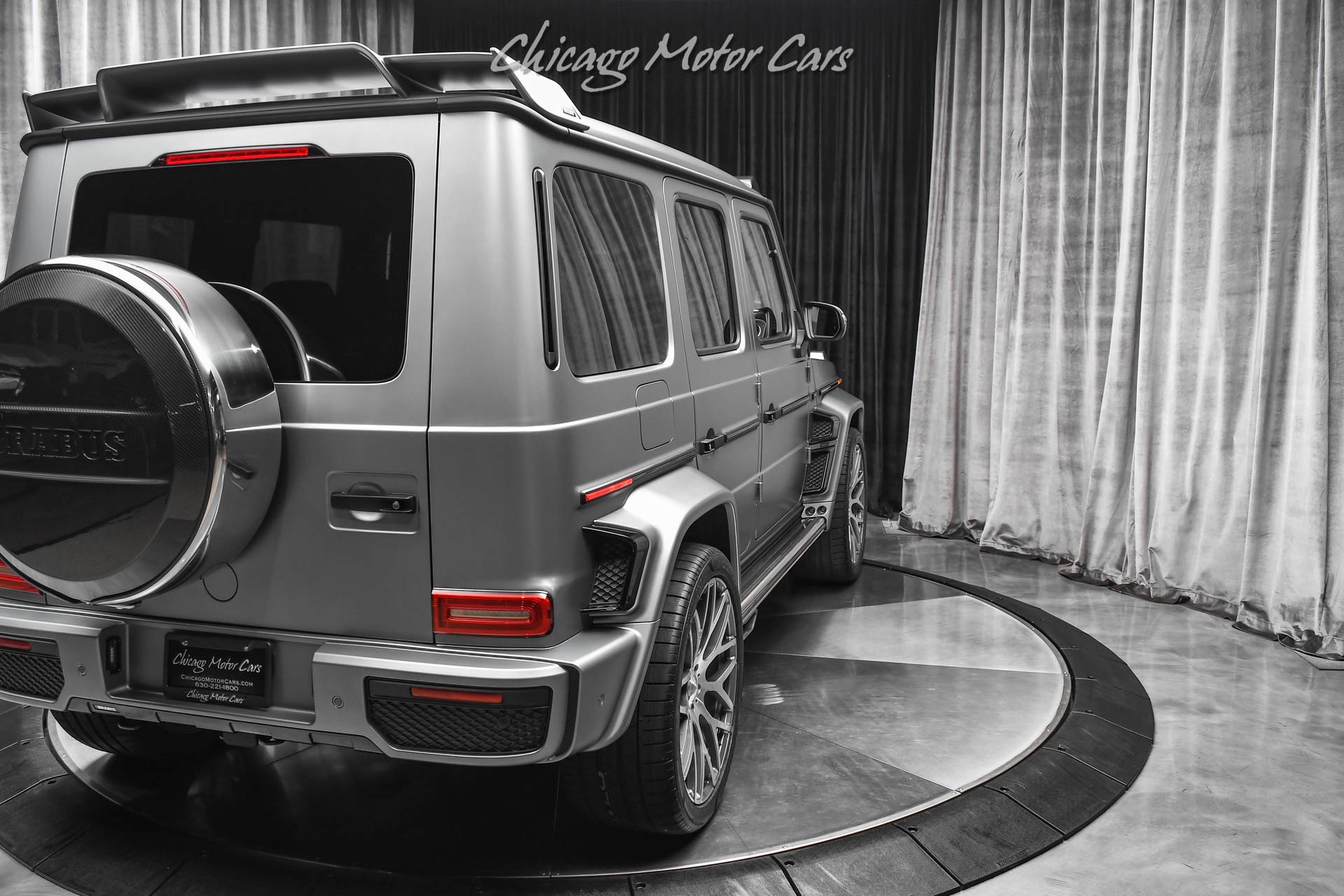 Used-2021-Mercedes-Benz-G63-AMG-4Matic-SUV-ONLY-40-Miles-BRABUS-Widebody-Exclusive-Interior-LOADED