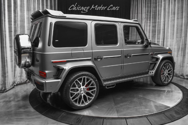 Used-2021-Mercedes-Benz-G63-AMG-4Matic-SUV-ONLY-40-Miles-BRABUS-Widebody-Exclusive-Interior-LOADED