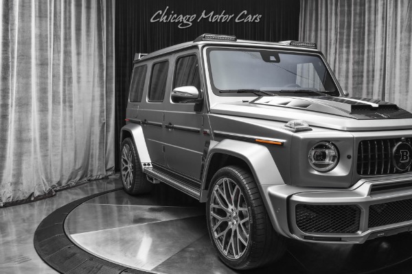 Used-2021-Mercedes-Benz-G63-AMG-4Matic-SUV-ONLY-40-Miles-BRABUS-Widebody-Exclusive-Interior-LOADED