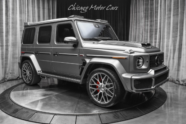 Used-2021-Mercedes-Benz-G63-AMG-4Matic-SUV-ONLY-40-Miles-BRABUS-Widebody-Exclusive-Interior-LOADED