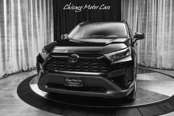 Used 2019 Toyota RAV4 LE AWD SUV Midnight Black! All-Weather Floor Liners Well Equipped LOW Miles for sale Sold at Chicago Motor Cars in West Chicago IL 60185 2