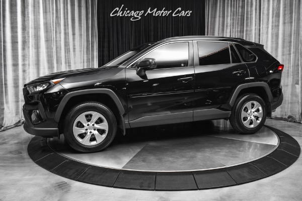 Used 2019 Toyota RAV4 LE AWD SUV Midnight Black! All-Weather Floor Liners Well Equipped LOW Miles for sale Sold at Chicago Motor Cars in West Chicago IL 60185 1