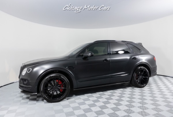 Used 2018 Bentley Bentayga BLACK EDITION Mulliner Driving COMFORT SPEC! LOADED for sale Sold at Chicago Motor Cars in West Chicago IL 60185 1