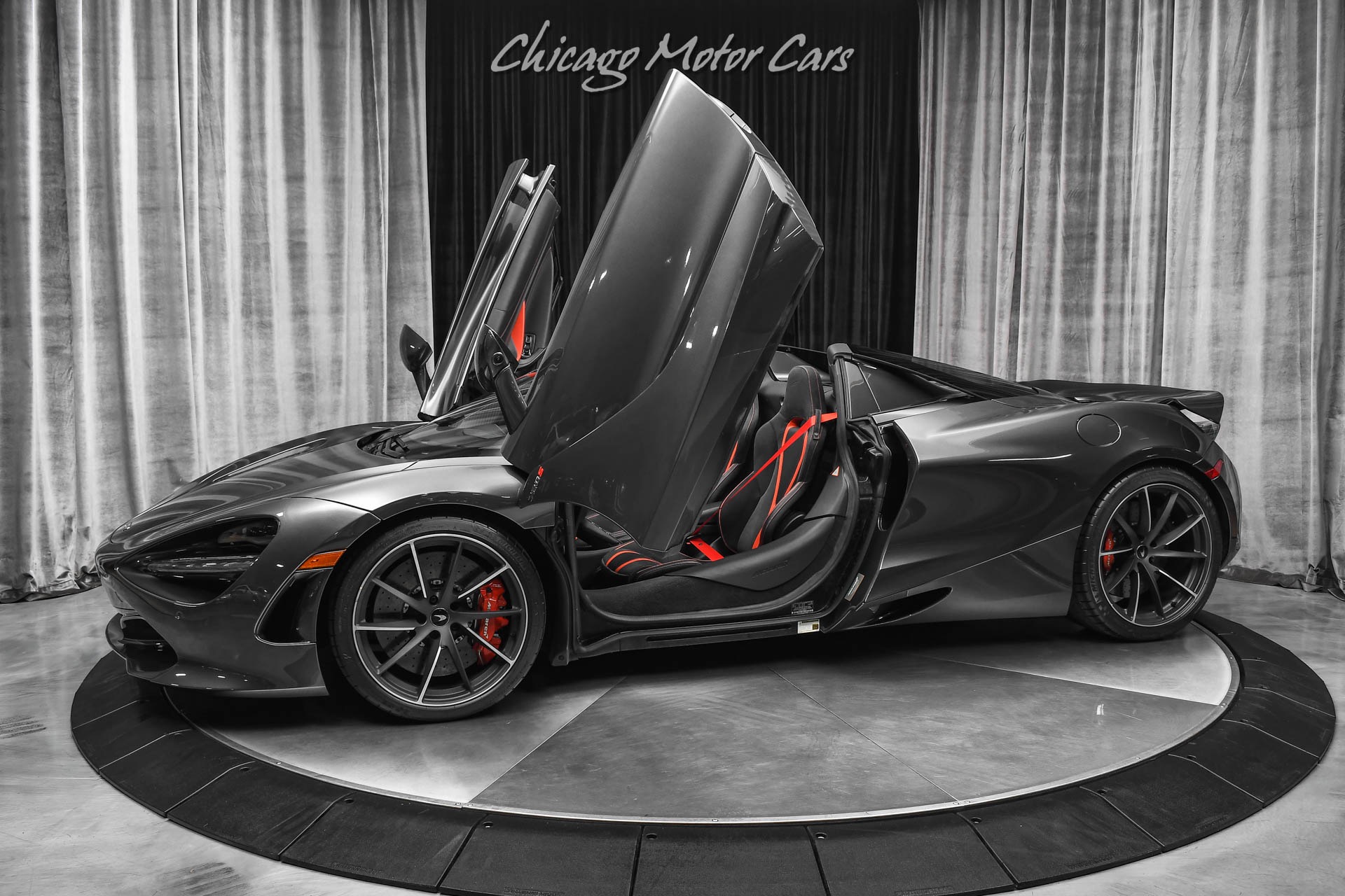 Used 2021 McLaren 720S Spider Convertible ONLY 3K Miles! 900HP! RYFT Exhaust! LOADED! for sale Sold at Chicago Motor Cars in West Chicago IL 60185 1