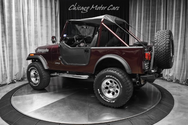 Used 1984 Jeep CJ-7 Renegade! AMC 360 V8! 4x4! Warn Bumper! Winch!Holley EFI! 3 Speed Auto! for sale Sold at Chicago Motor Cars in West Chicago IL 60185 3