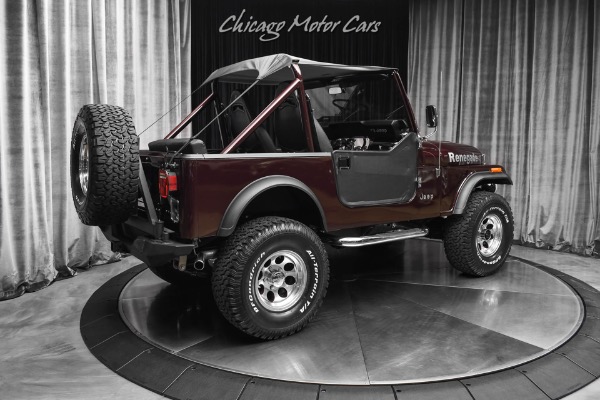 Used 1984 Jeep CJ-7 Renegade! AMC 360 V8! 4x4! Warn Bumper! Winch!Holley EFI! 3 Speed Auto! for sale Sold at Chicago Motor Cars in West Chicago IL 60185 5