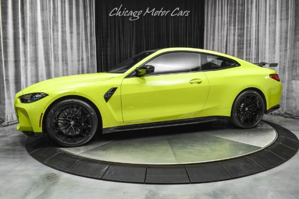 Used 2021 BMW M4 Competition Coupe Carbon Bucket Seats! Executive Pkg! Carbon Fiber! for sale Sold at Chicago Motor Cars in West Chicago IL 60185 1