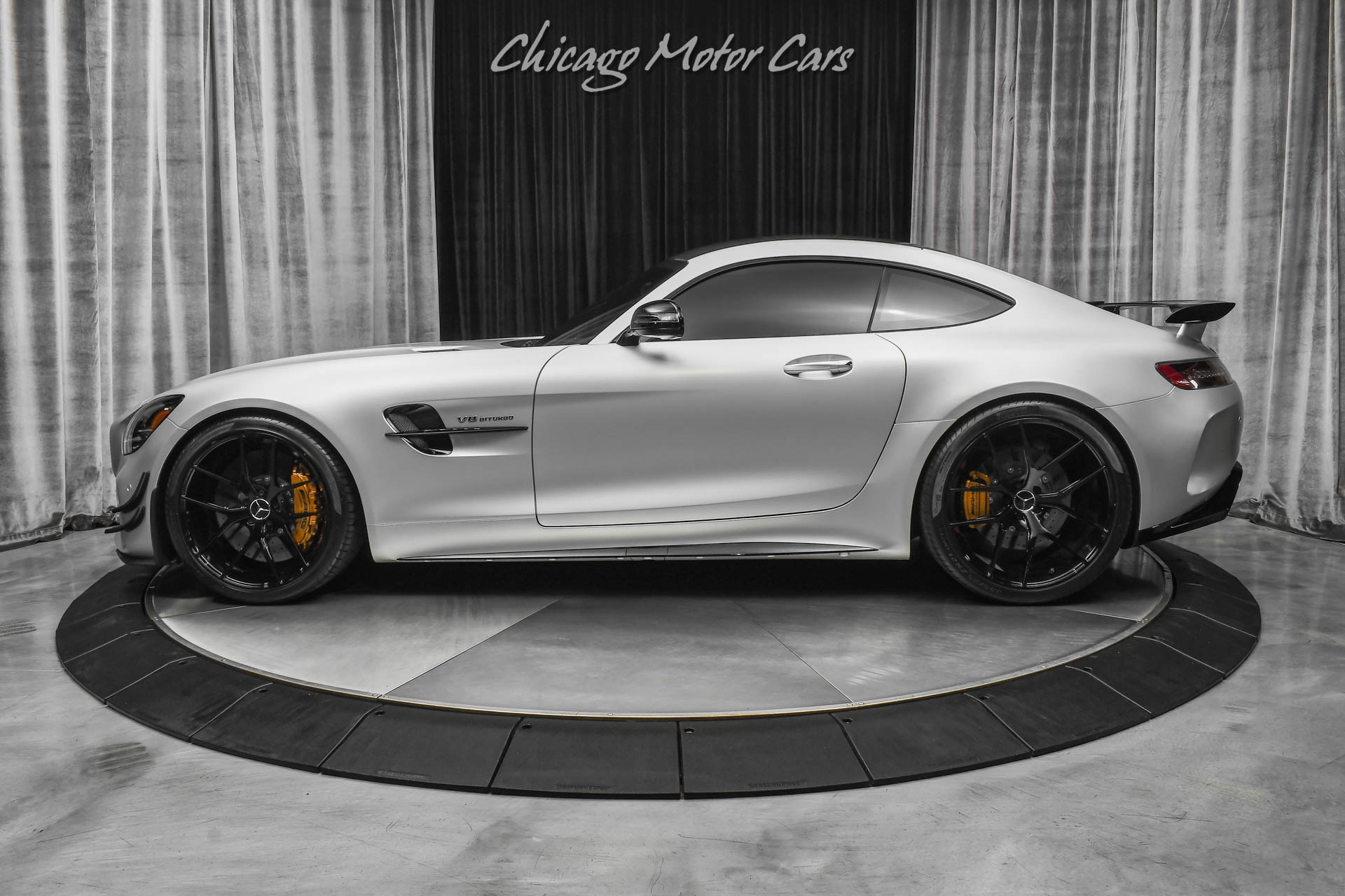 Used-2020-Mercedes-Benz-AMG-GTR-Coupe-LOW-Miles-Ceramic-Brakes-Factory-Matte-Paint-Front-PPF