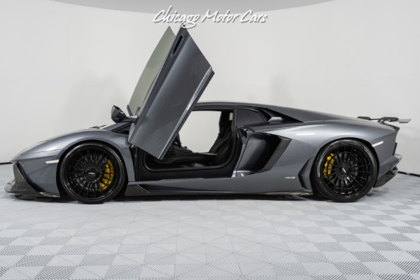 Used 2015 Lamborghini Aventador LP700-4 Coupe Low Miles! Vorsteiner Upgrades! TONS of Carbon! LOADED for sale Sold at Chicago Motor Cars in West Chicago IL 60185 2