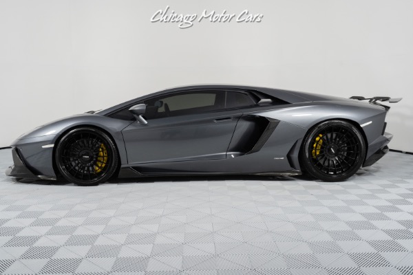Used 2015 Lamborghini Aventador LP700-4 Coupe Low Miles! Vorsteiner Upgrades! TONS of Carbon! LOADED for sale Sold at Chicago Motor Cars in West Chicago IL 60185 3