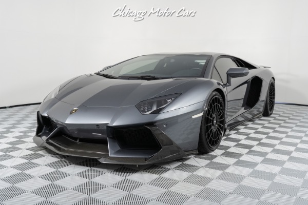 Used 2015 Lamborghini Aventador LP700-4 Coupe Low Miles! Vorsteiner Upgrades! TONS of Carbon! LOADED for sale Sold at Chicago Motor Cars in West Chicago IL 60185 6