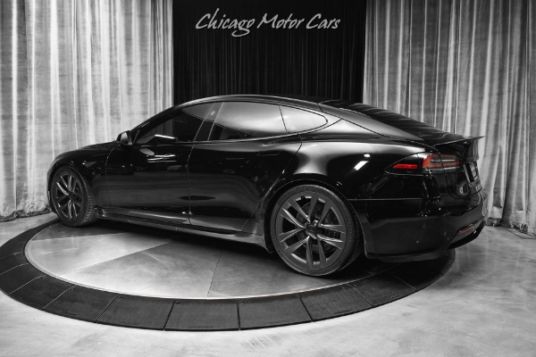 Used 2022 Tesla Model S Plaid! Carbon Fiber! Autopilot! Lowered! FULL Front PPF! Loaded! for sale Sold at Chicago Motor Cars in West Chicago IL 60185 3