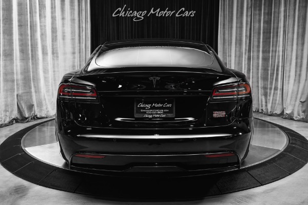 Used 2022 Tesla Model S Plaid! Carbon Fiber! Autopilot! Lowered! FULL Front PPF! Loaded! for sale Sold at Chicago Motor Cars in West Chicago IL 60185 4