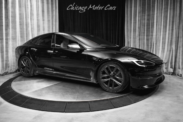 Used 2022 Tesla Model S Plaid! Carbon Fiber! Autopilot! Lowered! FULL Front PPF! Loaded! for sale Sold at Chicago Motor Cars in West Chicago IL 60185 6