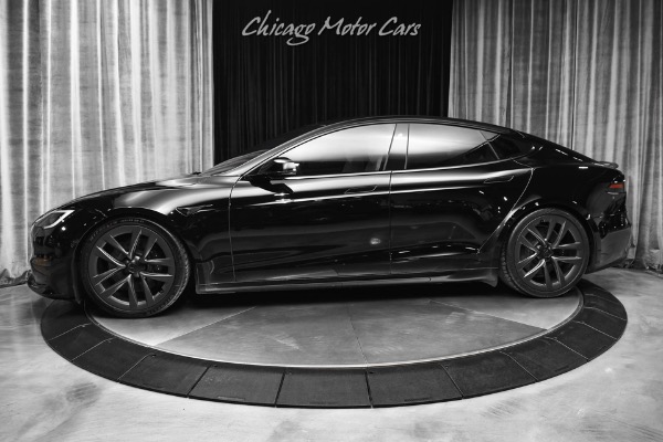 Used 2022 Tesla Model S Plaid! Carbon Fiber! Autopilot! Lowered! FULL Front PPF! Loaded! for sale Sold at Chicago Motor Cars in West Chicago IL 60185 1