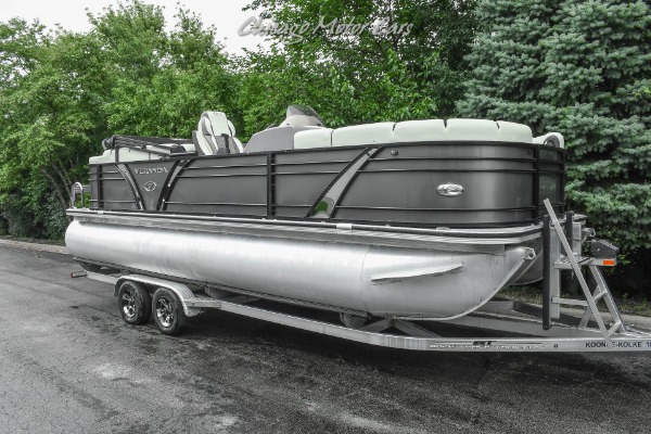 Used 2020 VERANDA VERTEX VP22RC Pontoon Boat-Yamaha Outboard-LIKE NEW! for sale Sold at Chicago Motor Cars in West Chicago IL 60185 1