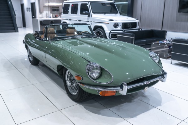 Used-1970-Jaguar-XKE-Series-II-Roadster-42L-Willow-Green-Collector-Condition