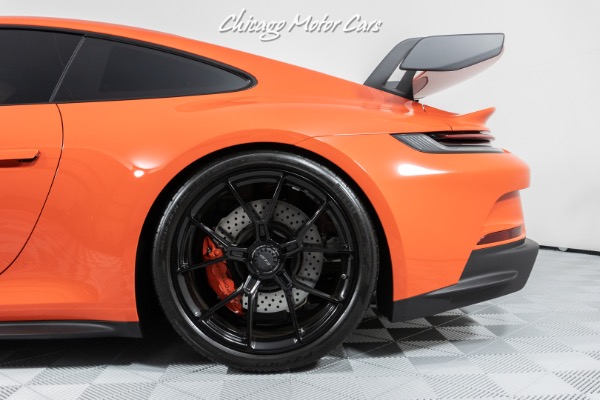 Used 2022 Porsche 911 GT3 Coupe New Generation 992 Lava Orange! Carbon Bucket Seats! LOADED for sale Sold at Chicago Motor Cars in West Chicago IL 60185 4