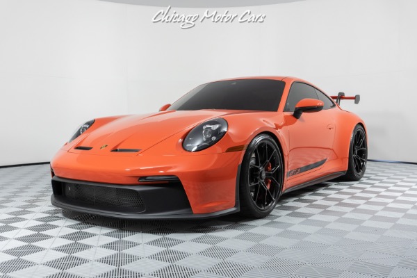 Used 2022 Porsche 911 GT3 Coupe New Generation 992 Lava Orange! Carbon Bucket Seats! LOADED for sale Sold at Chicago Motor Cars in West Chicago IL 60185 5