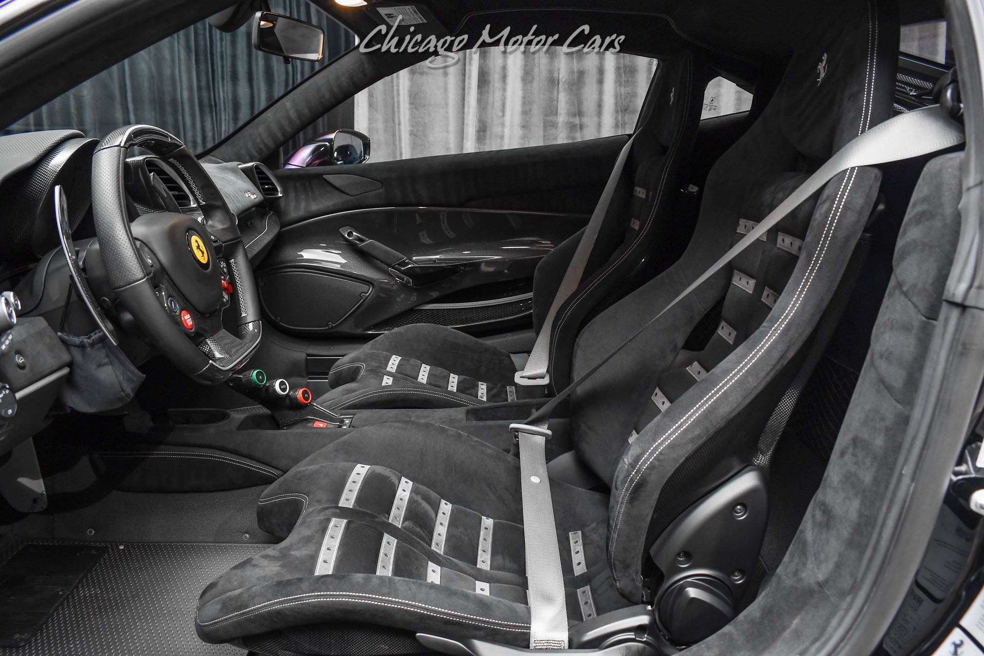 Used-2020-Ferrari-488-Pista-Coupe-ONLY-2K-Miles-TONS-of-Carbon-41K-in-Upgrades-HOT-Spec-LOADED