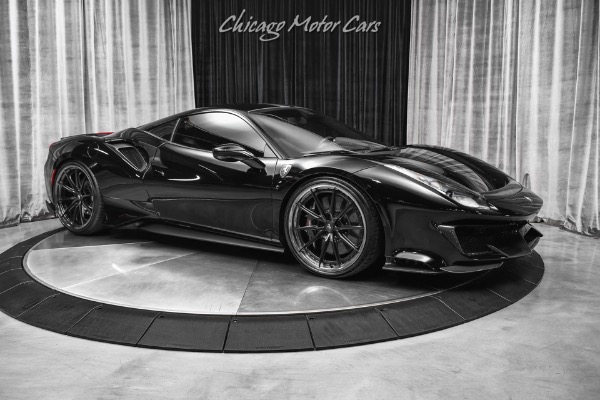 Used 2020 Ferrari 488 Pista Coupe ONLY 2K Miles! TONS of Carbon! Nearly $50k in Upgrades! HOT Spec! for sale Sold at Chicago Motor Cars in West Chicago IL 60185 6