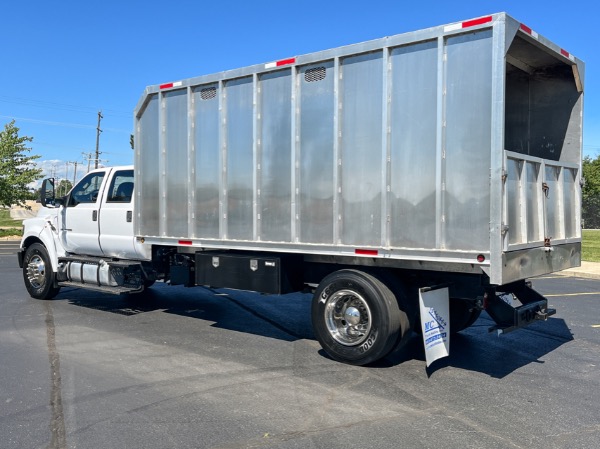 Used 2017 Ford F-750 Super Duty Crew Cab Chipper Truck - PowerStroke Diesel - Automatic - LOW MILES! for sale Sold at Chicago Motor Cars in West Chicago IL 60185 4