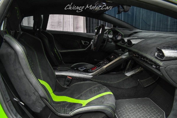 Used-2018-Lamborghini-Huracan-LP640-4-Performante-VERDE-MANTIS-FINISH-FORGED-CARBON-ENGINE-BAY-LOADED