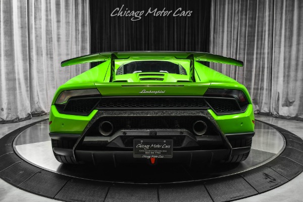 Used-2018-Lamborghini-Huracan-LP640-4-Performante-VERDE-MANTIS-FINISH-FORGED-CARBON-ENGINE-BAY-LOADED