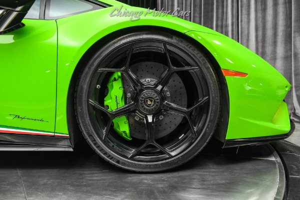 Used-2018-Lamborghini-Huracan-LP640-4-Performante-VERDE-MANTIS-FINISH-FORGED-CARBON-ENGINE-BAY-LOADED